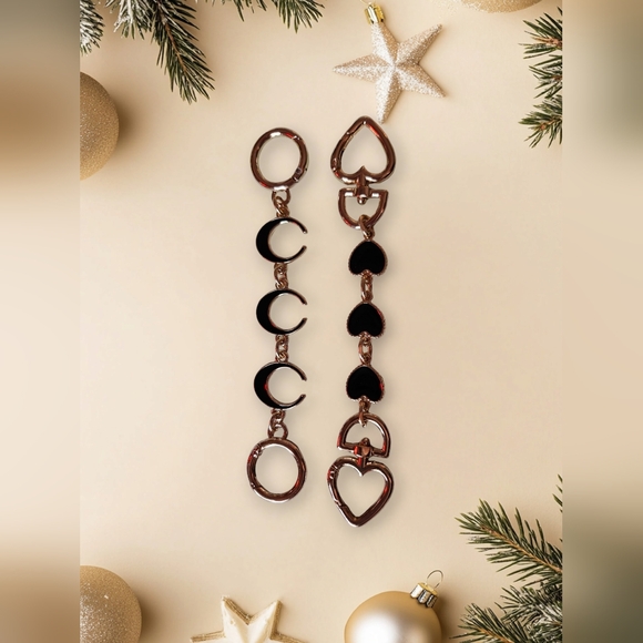 Fashion Inspired Bundle Purse Crossbody Chain 2 Extenders Approx 6in Each 🪷NIP - Picture 2 of 6